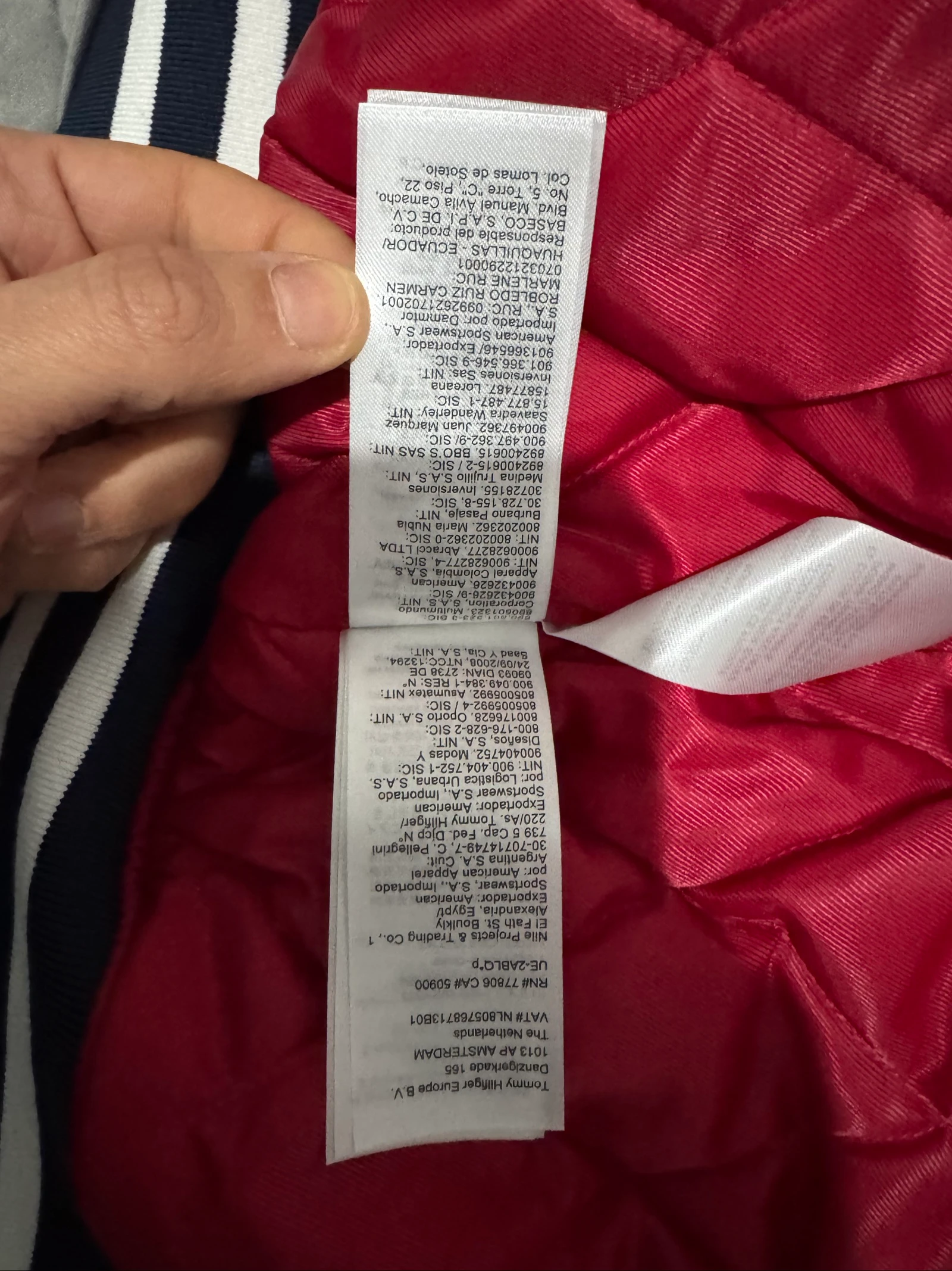 Authentic Tommy Hilfiger bomber jacket new size S – photo 14